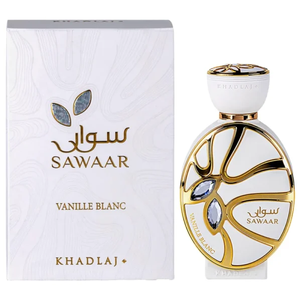 b0g44x1chl_1_webp.webp PERFUME KHADLAJ SAWAAR VANILLE BLANC UNISEX EDP 3.4 OZ / 100 ML