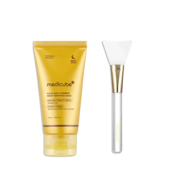 SET MEDICUBE BRILLO NOCTURNO TONO UNIFORME 2 PZS