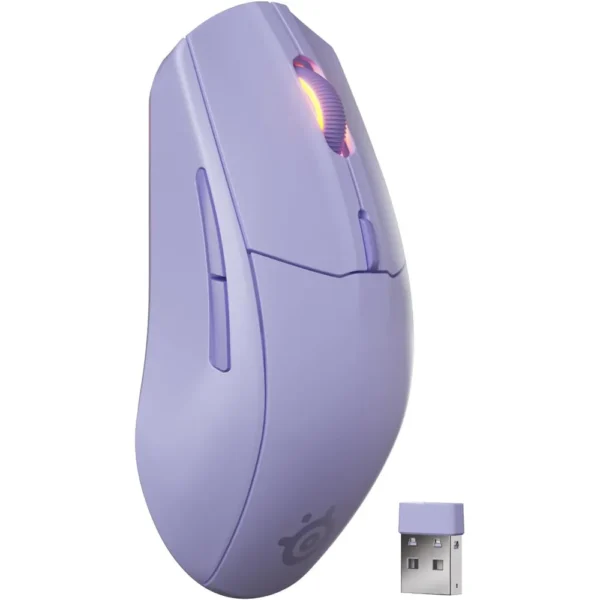 (REACONDICIONADO) MOUSE INALÁMBRICO RIVAL 3 GEN 2 STEELSERIES | LAVANDA