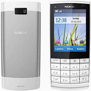 CELULAR NOKIA X3-02 SS 2GB | BLANCO/PLATEADO