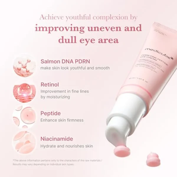 SET DÚO MEDICUBE BOOSTER PRO PINK & PDRN EYE SERUM Y RETINOL