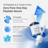 SERUM 10 PEPTIDOS MEDICUBE ZERO PORE ONE DAY 1 OZ / 30 ML