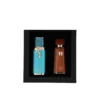 SET PERFUMES FRENCH AVENUE VULCAN FEU Y LIQUID BRUN UNISEX 2 PZS