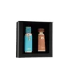 SET PERFUMES FRENCH AVENUE VULCAN FEU Y LIQUID BRUN UNISEX 2 PZS