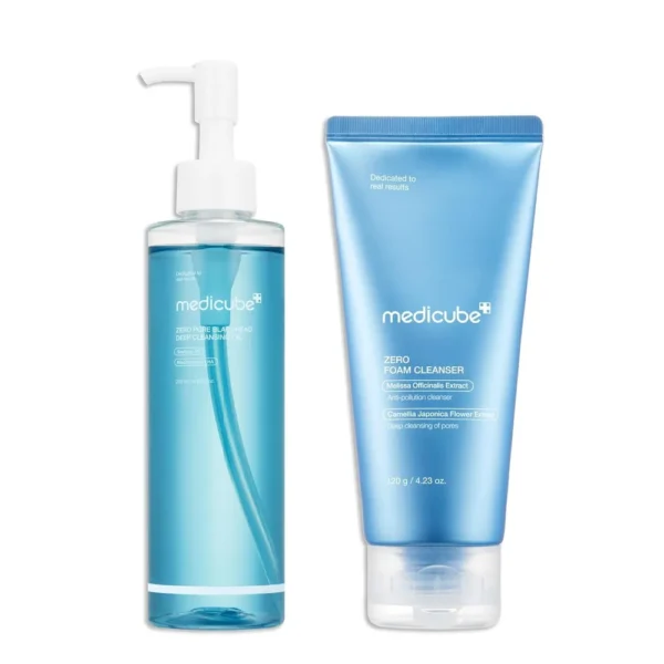 SET DOBLE LIMPIEZA MEDICUBE PIEL IMPECABLE Y RADIANTE 2 PZS