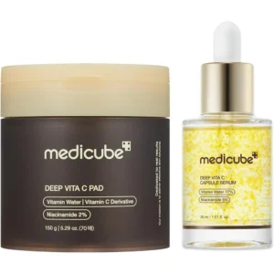 SET MEDICUBE DEEP VITA C RADIANCE PAD & SERUM 2 PZS