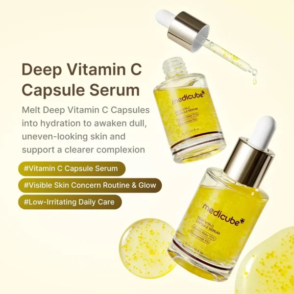 SET VITA C SERUM ILUMINADOR NATURAL MEDICUBE 2 PZS