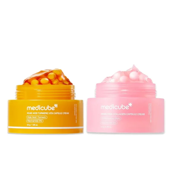 SET CREMAS EN CAPSULAS MEDICUBE UNIFICAR TONO 2 PZS