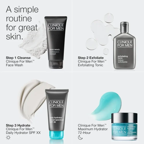 PACK 2 HIDRATANTE FACIAL CLINIQUE FOR MEN SPF 35