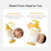SET PEELING CURCUMA MEDICUBE ROSTRO Y CUERPO 2 PZS