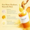 SET EXFOLIANTE Y TONIFICANTE DE CÚRCUMA Y ÁCIDO KÓJICO DE MEDICUBE 2 PZS