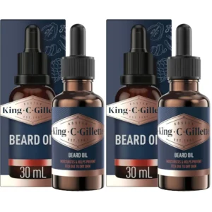 PACK X2 ACEITE PARA BARBA KING C. GILLETTE