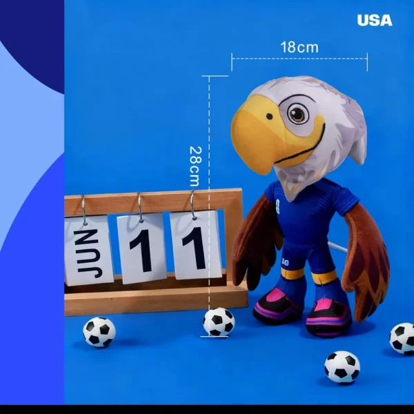 SET PELUCHES MASCOTAS FIFA WORLD CUP 2026 11"