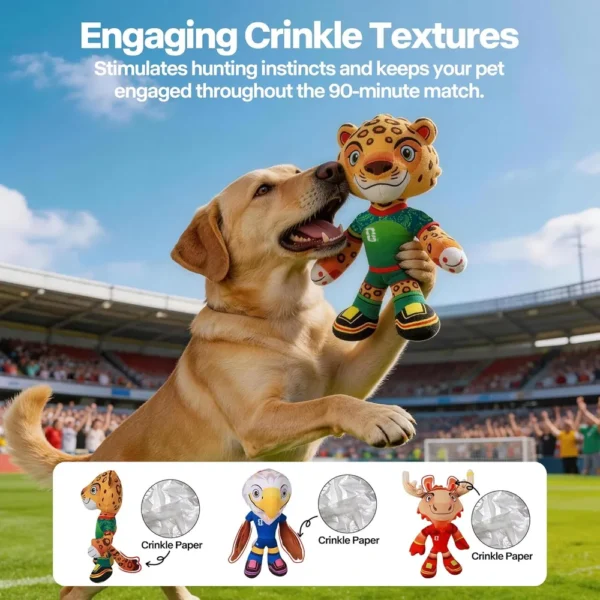 SET PELUCHES MASCOTAS FIFA WORLD CUP 2026 11"