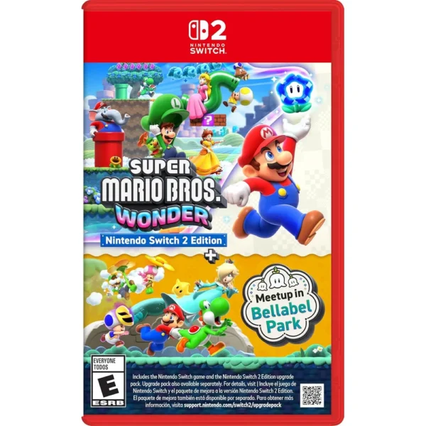 VIDEOJUEGO NINTENDO SUPER MARIO BROS WONDER SWITCH 2 + MEETUP BELLABEL PARK