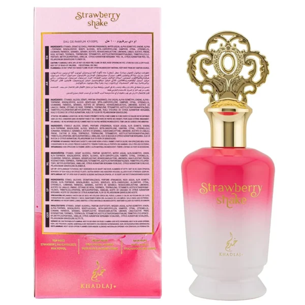 b0gjk3rfqd_2_webp.webp PERFUME KHADLAJ STRAWBERRY SHAKE EDP MUJER 3.4 OZ / 100 ML