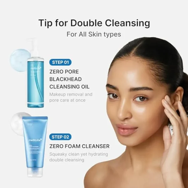 SET LIMPIADOR EN GEL Y ACEITE MEDICUBE 2 PZS