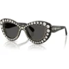 SWAROVSKI LENTES DE SOL SK6060 49 MM MUJER | TRANSPARENT DARK GREY/DARK GREY