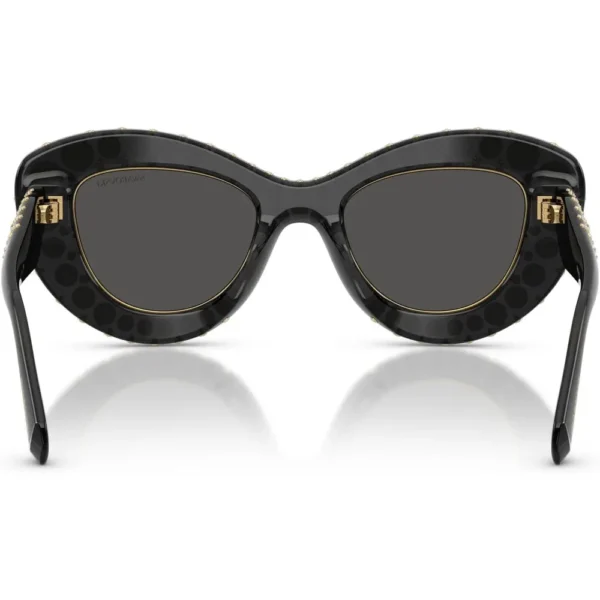 SWAROVSKI LENTES DE SOL SK6060 49 MM MUJER | TRANSPARENT DARK GREY/DARK GREY
