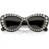 SWAROVSKI LENTES DE SOL SK6060 49 MM MUJER | TRANSPARENT DARK GREY/DARK GREY