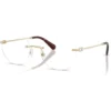 SWAROVSKI MONTURA SK1038 54 MM MUJER | PALE GOLD/DEMO LENS
