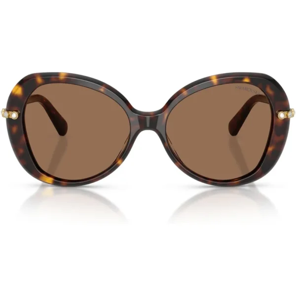 SWAROVSKI LENTES DE SOL SK6059 55 MM MUJER | HAVANA/DARK BROWN