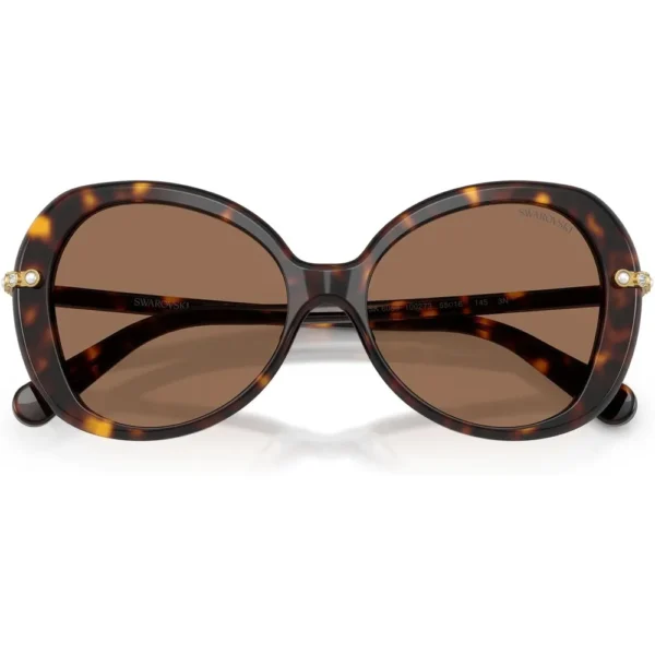 SWAROVSKI LENTES DE SOL SK6059 55 MM MUJER | HAVANA/DARK BROWN