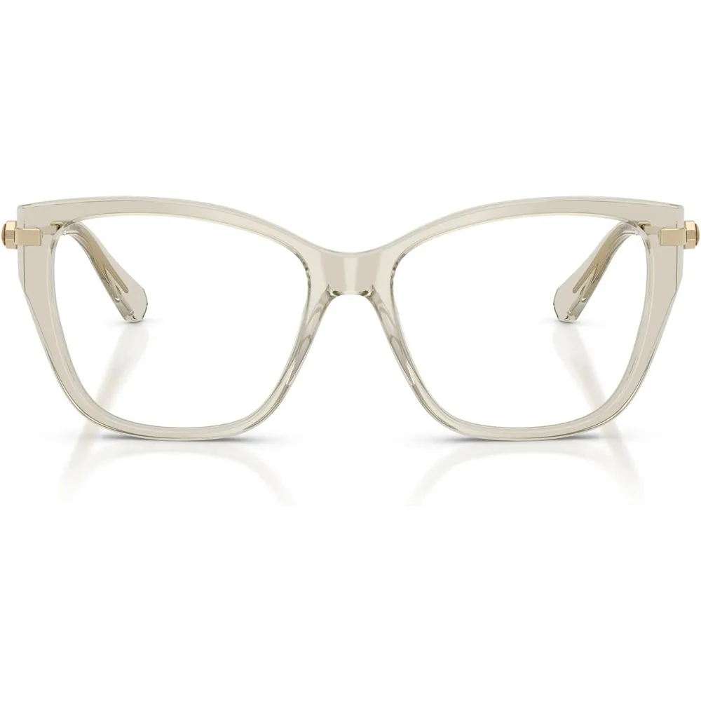 SWAROVSKI MONTURA SK2060 55 MM MUJER | TRANSPARENT BIEGE/DEMO LENS