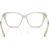 SWAROVSKI MONTURA SK2060 55 MM MUJER | TRANSPARENT BIEGE/DEMO LENS
