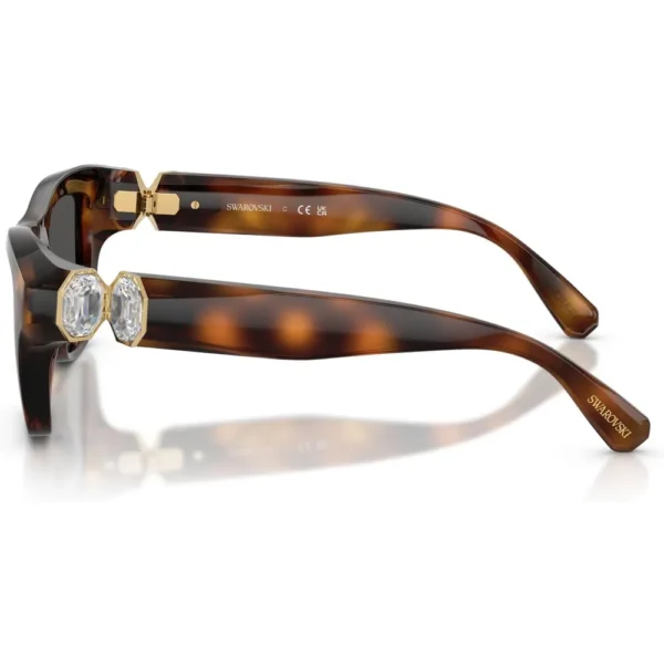 SWAROVSKI LENTES DE SOL SK6056U 50 MM MUJER | HAVANA/DARK GREY
