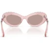 SWAROVSKI LENTES DE SOL SK6061U 51 MM MUJER | TRANSPARENT DARK PINK/LIGHT PURPLE BROWN