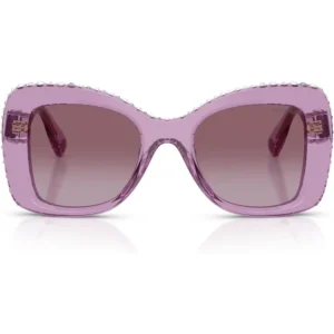 SWAROVSKI LENTES DE SOL MARIPOSA SK6062U 51 MM MUJER | TRANSPARENT AMETHYST/VIOLET GRADIENT