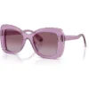 SWAROVSKI LENTES DE SOL MARIPOSA SK6062U 51 MM MUJER | TRANSPARENT AMETHYST/VIOLET GRADIENT