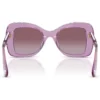 SWAROVSKI LENTES DE SOL MARIPOSA SK6062U 51 MM MUJER | TRANSPARENT AMETHYST/VIOLET GRADIENT