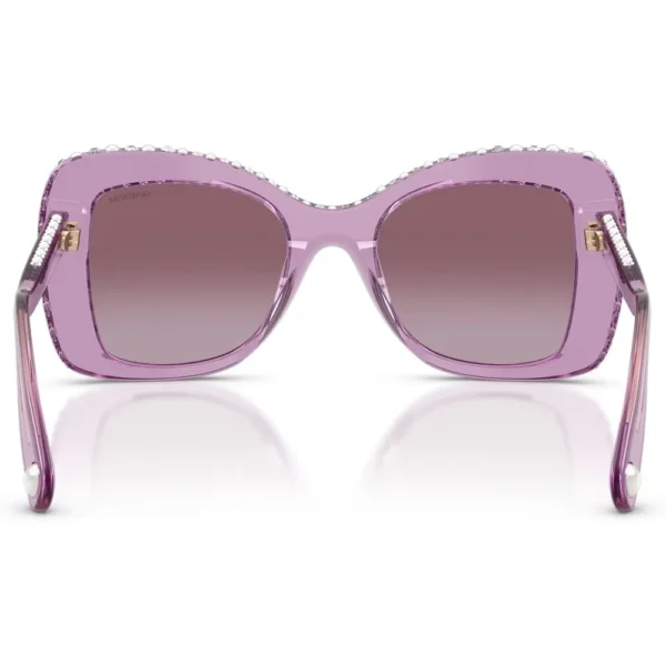 SWAROVSKI LENTES DE SOL MARIPOSA SK6062U 51 MM MUJER | TRANSPARENT AMETHYST/VIOLET GRADIENT