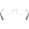 SWAROVSKI MONTURA OVAL SK1037 54 MM MUJER | PALE GOLD/DEMO LENS