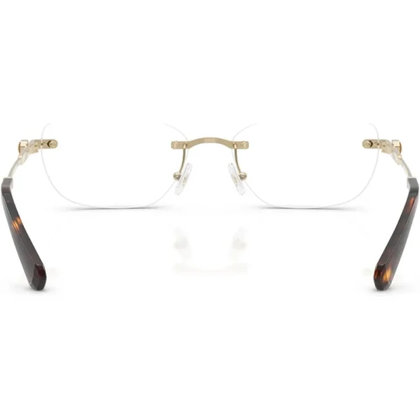 SWAROVSKI MONTURA OVAL SK1037 54 MM MUJER | PALE GOLD/DEMO LENS