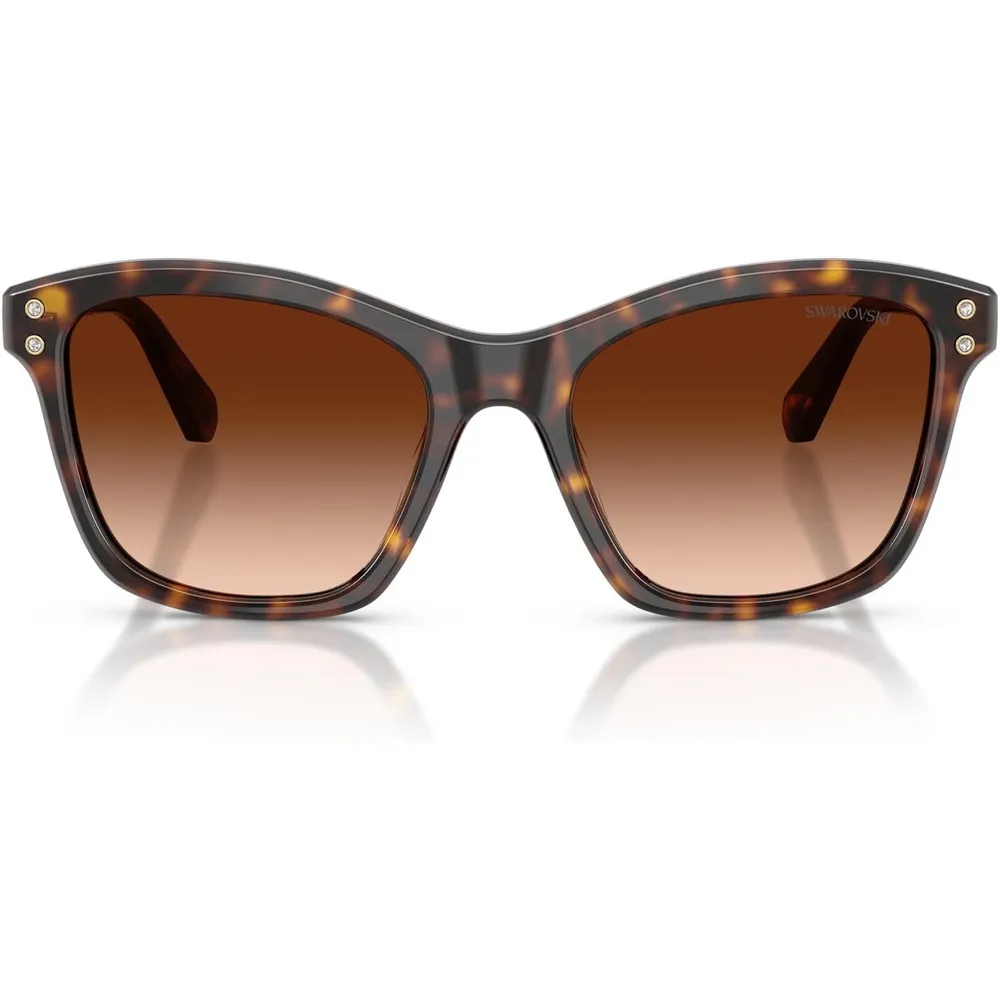 SWAROVSKI LENTES DE SOL CUADRADO SK6063F 54 MM MUJER | HAVANA/GRADIENT BROWN