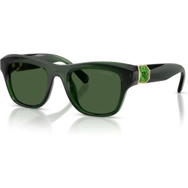 b0gl46qq47_1_webp.webp SWAROVSKI LENTES DE SOL SK6056U 50 MM MUJER | MILKY DARK GREEN/DARK GREEN