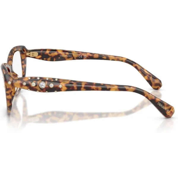 b0gl46vycr_2_webp.webp SWAROVSKI MONTURA CUADRADO SK2062U 54 MM MUJER | LIGHT HAVANA/DEMO LENS