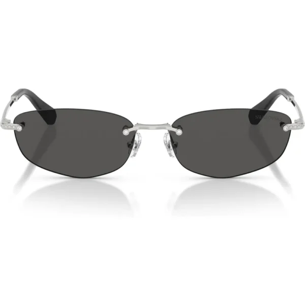 SWAROVSKI LENTES DE SOL SK7045D 57 MM MUJER | SILVER/DARK GREY