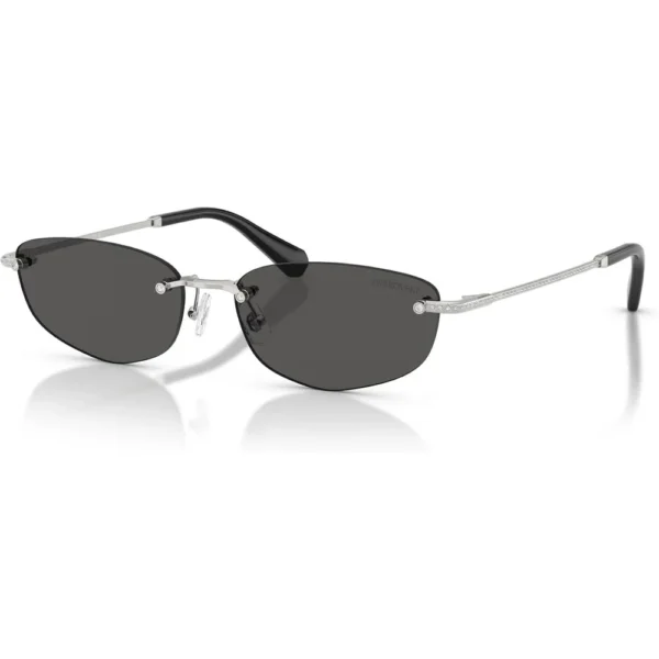 SWAROVSKI LENTES DE SOL SK7045D 57 MM MUJER | SILVER/DARK GREY