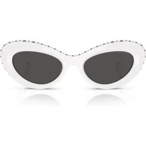 SWAROVSKI LENTES DE SOL SK6061U 51 MM MUJER | WHITE/DARK GREY