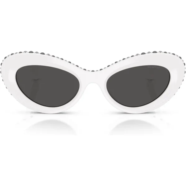 SWAROVSKI LENTES DE SOL SK6061U 51 MM MUJER | WHITE/DARK GREY