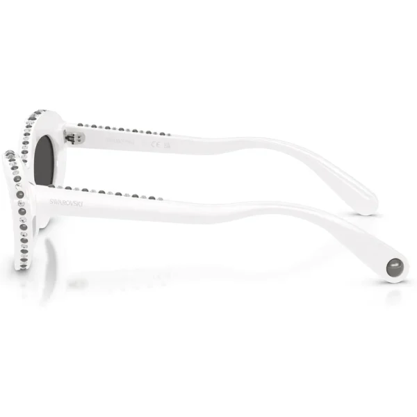 SWAROVSKI LENTES DE SOL SK6061U 51 MM MUJER | WHITE/DARK GREY