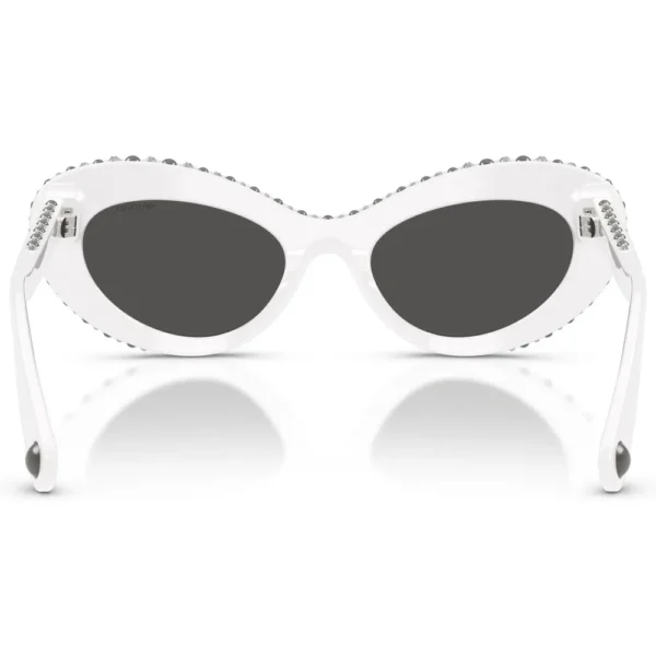 SWAROVSKI LENTES DE SOL SK6061U 51 MM MUJER | WHITE/DARK GREY