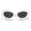 SWAROVSKI LENTES DE SOL SK6061U 51 MM MUJER | WHITE/DARK GREY