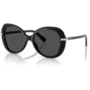 SWAROVSKI MONTURA SK6059F 55 MM MUJER | BLACK/DARK GREY
