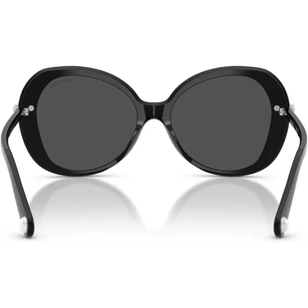 SWAROVSKI MONTURA SK6059F 55 MM MUJER | BLACK/DARK GREY