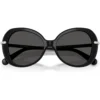 SWAROVSKI MONTURA SK6059F 55 MM MUJER | BLACK/DARK GREY